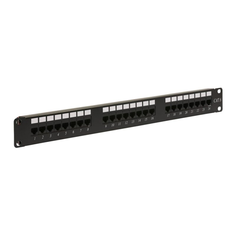 پچ پنل شبکه 24 پورت AMP آنلود CAT6 UTP - Image 2