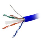 کابل شبکه لگراند Cat6 UTP روکش PVC حلقه 305 متری تست فلوک